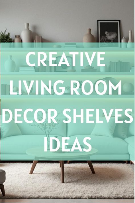 Creative Living Room Decor Shelves Ideas Minimal Shelving Decor, Unique Wall Shelves Modern Interiors, Decorating Book Shelves In Living Room, Living Room Decor Shelves, Room Decor Shelves, Shelving Decor Ideas, Wall Shelf Ideas, Minimal Shelves, Stylish Kitchen Decor