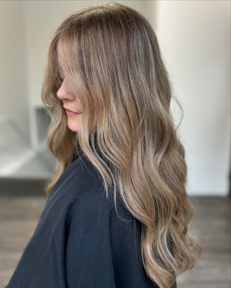 Subtle & sweet 🎀 - partial balayage for Miss Emma Lifted w/ @oligopro Foiled w/ @foilmefoils Rooted + glossed w/ @redkenpro @redken @shades_eq Blown out w/ @gamaitaly.it & @minttools #salmonarm #shuswap #okanagan #salmonarmhair #shuswaphair #oligopro #btcfirstfeature #foilmefoils #trusshair #maneculture Partial Balayage, Truss Hair, Salmon Arm, Redken Shades, Redken Shades Eq, Hair Inspo, Balayage, Shades, Hair