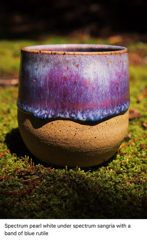 Autumn Purple Glaze Combinations, Purple Glaze Combinations, Spectrum Glaze Combinations, Spectrum Glazes, Autumn Purple, Glazing Ideas, Glaze Combinations, Glaze Combos, Pottery Glaze