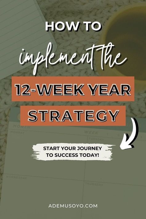 12 Week Year Goals Ideas, Planning Your Week, 12 Week Year Plan, 12 Week Year Templates Free, 12 Week Year Templates, 5 Year Plan Template, 12 Week Year Notion, 12 Week Year, Personal Improvement Plan