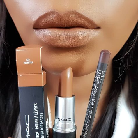 Nude Lipstick Black Women, Fall Lipstick Colors For Black Women, Mac Lipstick Shades For Brown Skin, Mac Brown Lipstick, Brown Lipstick For Black Women, Nude Lip Makeup, Mac Lipstick Shades, Lipstick For Dark Skin, Makeup For Black Skin