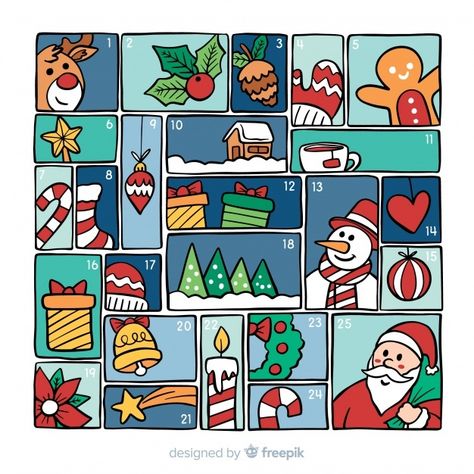 Colorful advent calendar Free Vector | Free Vector #Freepik #freevector #christmas #christmas-tree #calendar #christmas-card Coquette Advent Calendar, Holiday Calendar Ideas, Advent Calendar Design Graphic, Advent Calenders Diy Ideas, Advent Calendar Aesthetic, Christmas Calendar Ideas, Advent Calendar Free, Homemade Advent Calendars, Advent Calendar Ideas