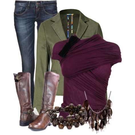 Soft Autumn, Color Combination, Type 3, Mocha, Plum, Polyvore Image, Cute Outfits, Off White, I Love