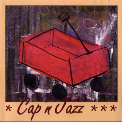 Cap'n Jazz Cap N Jazz, Capn Jazz, Midwest Emo, Jazz Poster, Dorm Posters, Music Album Covers, Best Albums, Paper Hearts, Jazz Music