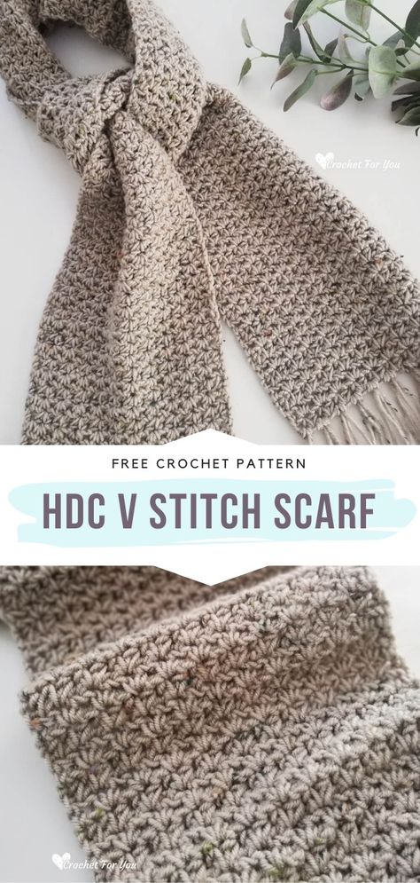 V Stitch Scarf Crochet Pattern, Crochet Scarf Measurements, Dk Weight Crochet Scarf Pattern Free, Crochet Scarf Worsted Weight Yarn, Crochet For Beginners Scarf, Crochet Scarf Sport Weight Yarn, Moss Stitch Scarf Pattern, Caron Simply Soft Crochet Patterns Free Scarf, Best Crochet Stitch For Scarf