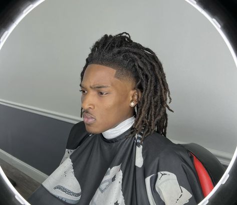 Dreads With Fade, Fade Dreads, Taper Haircut Men, High Top Dreads, High Taper Fade, 2 Strand Twist, Mens Dreadlock Styles, Taper Haircut, Lock Styles