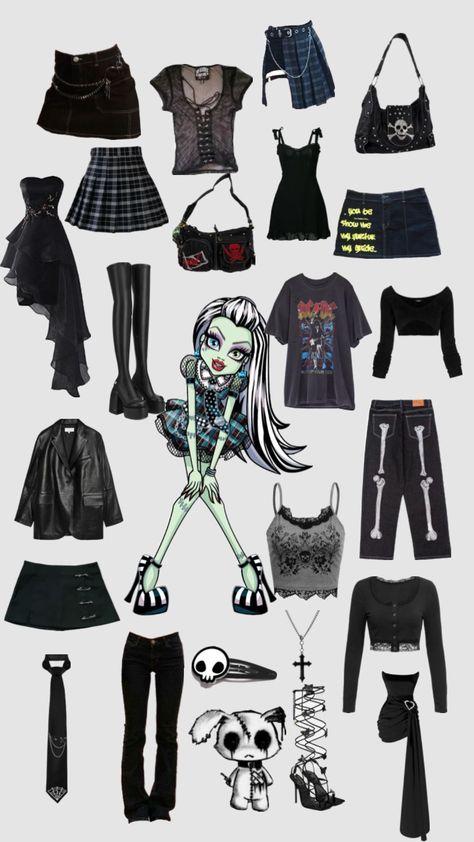 #myfirstshuffle #outfitinspo #monsterhighfrankie #vibes #wallpaper #outfitinspo Frankie Stein, Vibes Wallpaper, Monster High, Your Aesthetic, Energy, Clothes