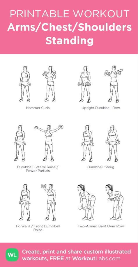 Arm And Chest Workout, Arms And Shoulders Workout, Chest Workout For Women, Weekly Gym Workouts, Beginners Gym Workout Plan, Upper Body Workout Gym, Workout Arms, Shoulders Workout, Workout Gym Routine