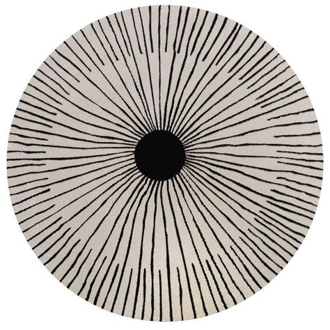 Round area rugs