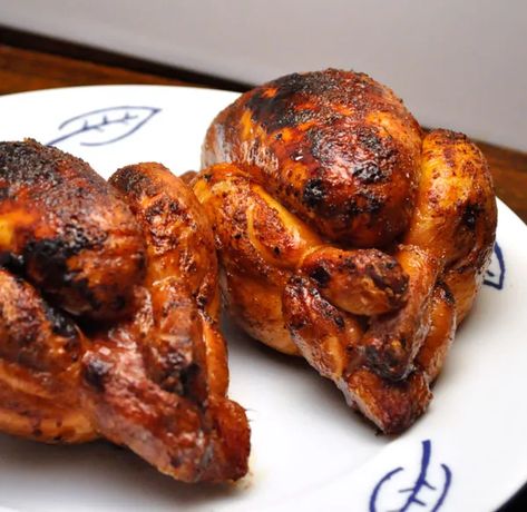 Grilled Cornish Hens with Fresh Herbs Cornish Hen Recipes Oven, Grilled Cornish Hens, Cooking Cornish Hens, Hen Recipes, Game Hen Recipes, Cornish Game Hen Recipes, Tarragon Recipes, Roasted Cornish Hen, Barbecue Ideas