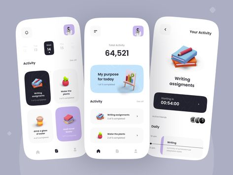 App Design Ideas, Mobile Application Ui, Application Ui Design, App Ui Ux Design, Ux Design Mobile, Card Ui, Ui Ux App, Desain Ui, Mobile App Design Inspiration