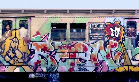 Graffiti Legends, Subway Graffiti Art, Classic Graffiti, Subway Graffiti, Graffiti History, Amazing Graffiti, School Graffiti, Seen Graffiti, Graffiti Aesthetic