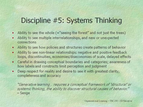 System Theory, System Thinking, Mental Models, Linear Relationships, Thinking Strategies, Learning Organization, Systems Theory, Systems Thinking, Systems Engineering