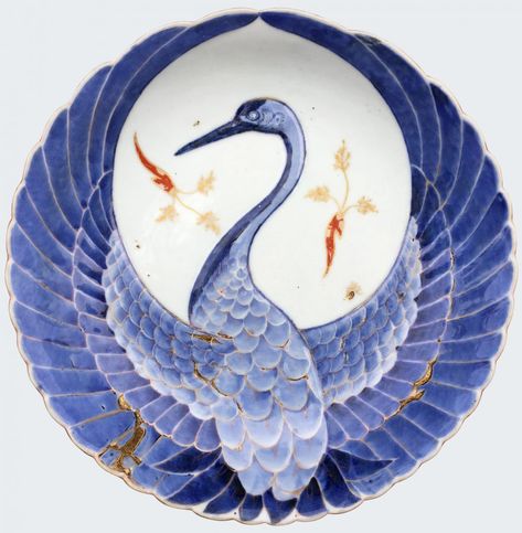 Porcelain Edo (1603-1868), late 18th century/early 19th century, Japan Pottery Painting Designs, Japanese Illustration, Hyogo, Edo Period, Ming Dynasty, Japanese Porcelain, Large Abstract Painting, Sumi E, Japanese Antiques