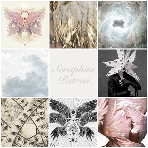 strongest of all angels, bound by rules to keep order and cleanliness Angel Moodboard, Moon Moodboard, Dnd Ocs, Moon Board, Aesthetic Types, Moodboard Inspiration, Warrior Cats Art, Mood Board Inspiration, Mood Board Design