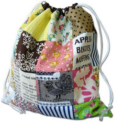 Drawstring Bag Tutorials, Projek Menjahit, Diy Sy, Purse Ideas, Sew Mama Sew, Sewing Projects For Kids, Patchwork Bags, Bags Tutorial, Sewing Projects For Beginners