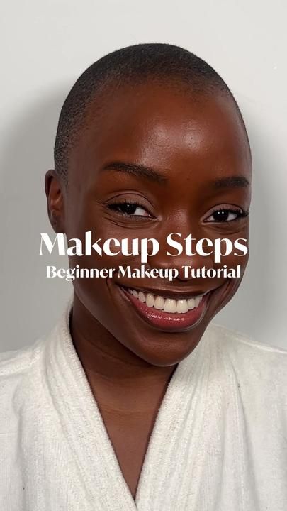 whitneymadueke on TikTok Makeup For Beginners Products, Natural Makeup For Beginners, Whitney Madueke, Beginner Makeup Tutorial, Face Makeup Guide, Simple Natural Makeup, Black Women Makeup Tutorial, Simple Makeup Natural, Makeup Steps