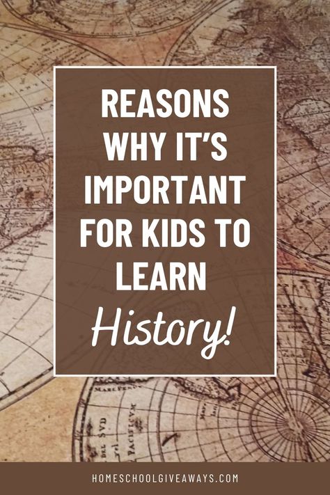 homeschool history Why History Is Important, Learning History, Historical Thinking, Homeschooling Curriculum, Learn History, History Education, History For Kids, Personal History, History Class