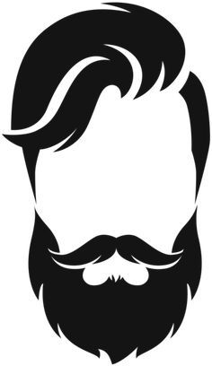 Beard Clipart, Hipster Hair, Pumpkin Carving Template, Mans Face, Beard Illustration, Beard Drawing, Beard Images, Lips Painting, Face Clipart