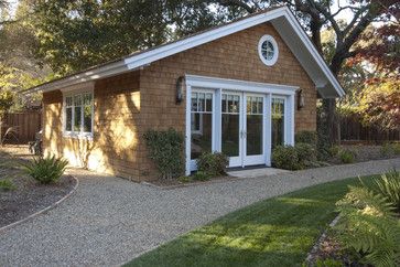 Granny Pods, Garage To Living Space, Guest Bedroom Remodel, Garage Floor Paint, Converted Garage, Garage Renovation, Garage Exterior, Garage Room, Backyard Cottage