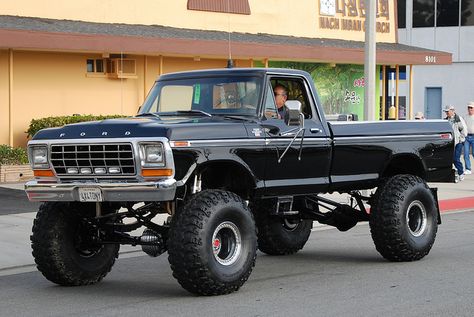 Big Old Ford Trucks | FORD PICKUP TRUCK 4 WHEEL DRIVE 79 Ford Truck, 1979 Ford Truck, Black Truck, Dream Trucks, Old Ford Trucks, Classic Ford Trucks, Old Pickup Trucks, Classic Pickup Trucks, Ford Pickup Trucks