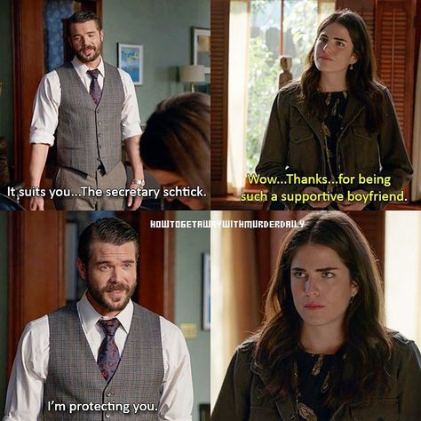 Frank being protective with Laurel Keating 5, Frank And Laurel, Charlie Weber, Jack Falahee, Umbrella Academy, Series Movies, Movie Quotes, Tv Series, Umbrella