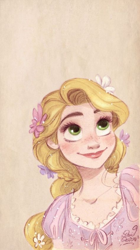 Tangled Disney, Rapunzel Disney, Kawaii Disney, Princess Wallpaper, Disney Princess Wallpaper, Disney Tangled, Pinturas Disney, Rapunzel, Tangled