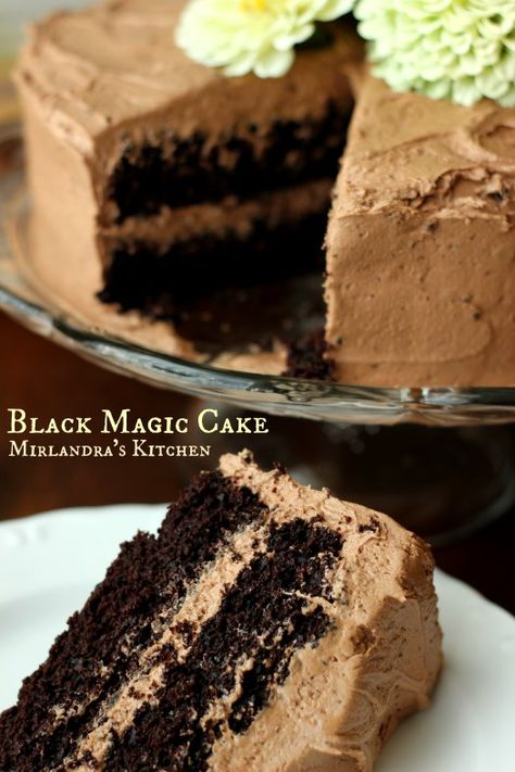 Mushroom Bake, Black Magic Cake, Dessert Aux Fruits, Peanut Butter Frosting, Magic Cake, Chocolate Nutella, Cheesecake Bars, Cake Frosting, Chocolate Frosting