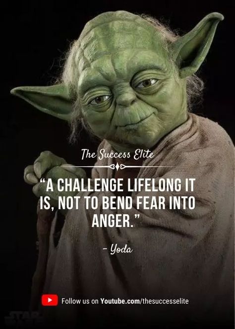 Top 35 Yoda Quotes To Use The Force Within Yoda Quotes Wisdom, Master Yoda Quotes, Yoda Wisdom, Quotes From Star Wars, Star Wars Quotes Yoda, Sand People, Personal Philosophy, Bible Board, Yoda Quotes