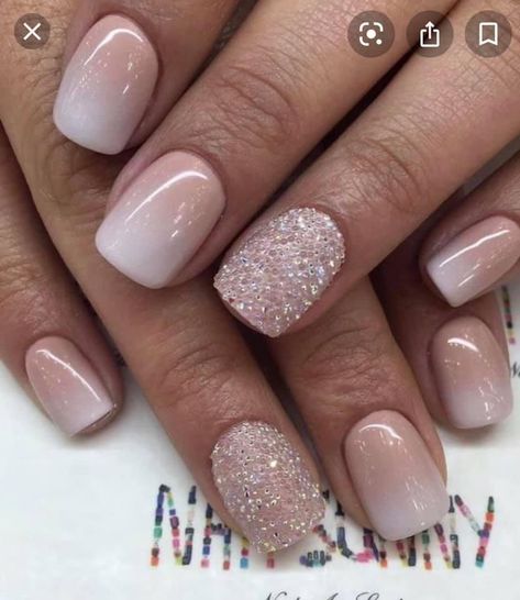 Unghie Sfumate, Basic Nails, Nail Salons, Spring Nail Art, Short Acrylic Nails Designs, Acrylic Nail Art, Bridal Nails, Short Acrylic Nails, Square Nails