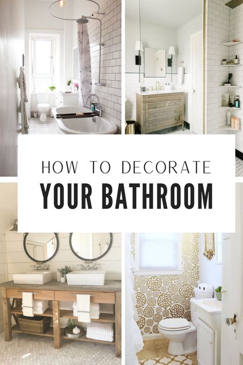 These are our top 10 favorite bathroom remodels! From gold to our white, these bathrooms will leave you speechless. These Bathroom Makeovers inspire me for my Bathroom Makeover that will be happening very very soon. Which Bathroom is your favorite and which one inspires you? How To Warm Up A White Bathroom, White And Gold Bathroom Ideas, Tan And White Bathroom, Bathroom Makeovers, Bathroom Remodels, Aesthetic Bathroom, Gorgeous Bathroom, My Bathroom, Gold Bathroom