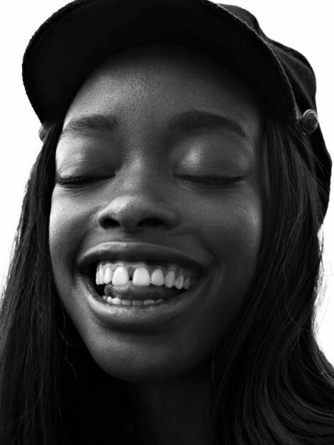 Gap Teeth Aesthetic, Gapped Teeth, Gap Tooth, Smile Drawing, Whitening Teeth, Expressions Photography, Gap Teeth, Face Drawing Reference, Black Queens