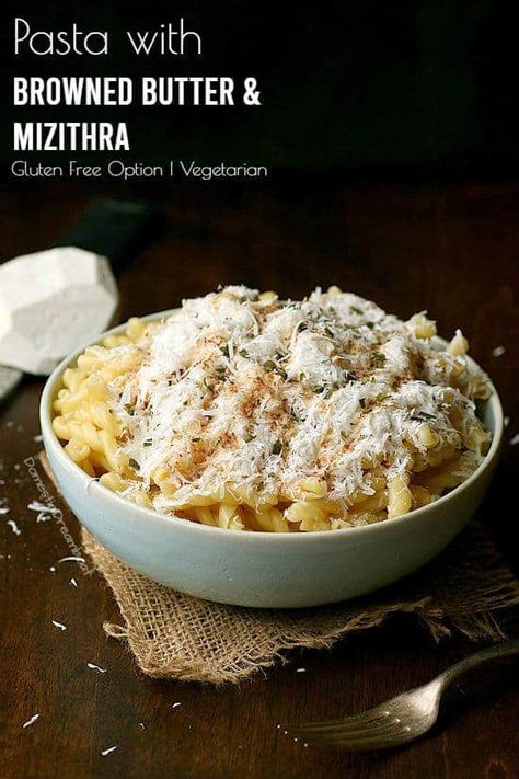 At only 4 ingredients and only 15 minutes to make, Pasta with Mizithra Cheese and Browned Butter is the deliciously simple meal that will become your family's next staple. Mizithra Cheese, Homemade Hamburger Buns, How To Make Hamburgers, Make Pasta, Homemade Hamburger, Homemade Hamburgers, Browned Butter, Hamburger Buns, Drying Pasta