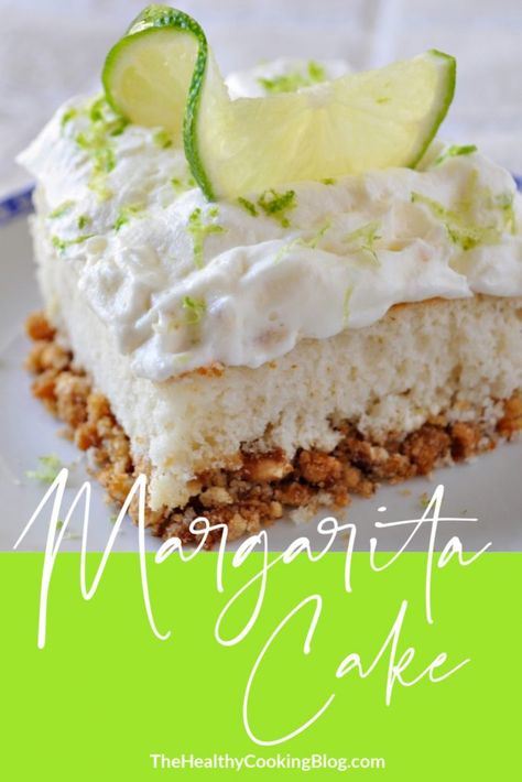 Favorite Margarita Cake Recipes - Delish Easy Margarita Cake with Cake Mix! Quick Easy Summer Desserts, Margarita Dessert Recipes, Alcoholic Cake, Margarita Cake Recipe, Margarita Cake, Easy Margarita, Fiesta Cake, Alcoholic Desserts, Quick Cake