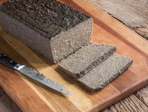 Scrapple Recipe Scrapple Recipe, Offal Recipes, Pennsylvania Dutch Recipes, Organ Meats, Recipes With Ground Beef, Griddle Cooking, Buckwheat Flour, Homemade Sausage, Amish Recipes