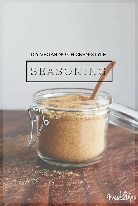 Vegan Chicken Seasoning Recipe, Ramen Seasoning Recipe, Diy Ramen, Fake Chicken, Chicken Seasoning Recipes, Ramen Seasoning, Vegetarian Ramen, Lazy Vegan, Seasoning Blends