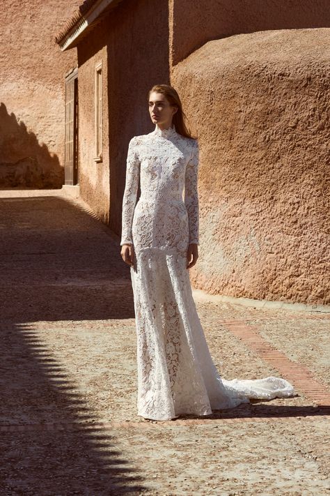 Lookbook - Bridal Fall 23 Costarellos Bridal, Charles Frederick Worth, Aegean Islands, Grecian Dress, Fall 23, Tulle Ball Gown, Corded Lace, Fall 2023, New Arrival Dress