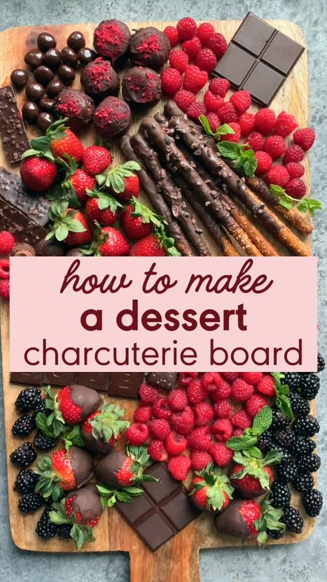 Trays For Charcuterie Board, Fancy Dessert Charcuterie Board, Fruit Nut Chocolate Charcuterie Board, Healthy Dessert Charcuterie Board, Berry Themed Charcuterie Board, Chocolate Covered Fruit Charcuterie Board, Chocolate Desert Board, Themed Chacutery Board Ideas, Charcuterie Board Chocolate And Fruit