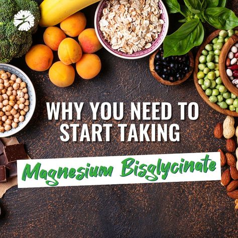 Magnesium Bisglycinate Magnesium Bisglycinate Benefits, Restless Legs Magnesium, Vitamin Health, Best Magnesium Supplement, Magnesium Foods, Liver Cleanse Juice, Benefits Of Magnesium, Magnesium Deficiency Symptoms, Magnesium Bisglycinate