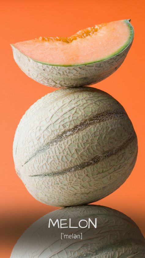 Melon Photography Fruit, Cantaloupe Aesthetic, Melon Photography, Melon Aesthetic, Melon Musk, Musk Melon, Potted Fruit Trees, Dazzle Dry, Fruit Shop