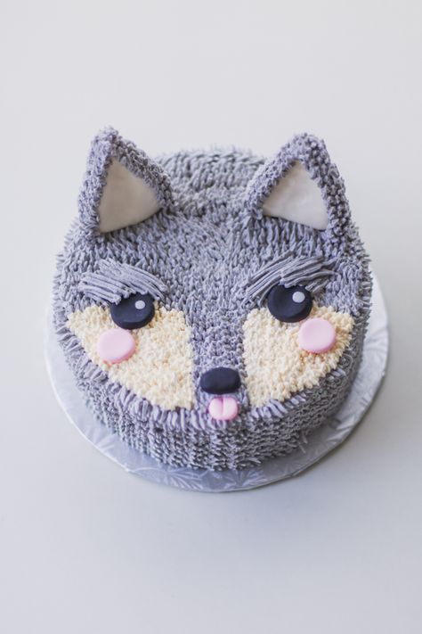 Wolf Cake, Coco Cake, Cake Land, Cute Wolf, Laser Tag Birthday, Animal Cakes, Cake Blog, Animal Cake, Puppy Party