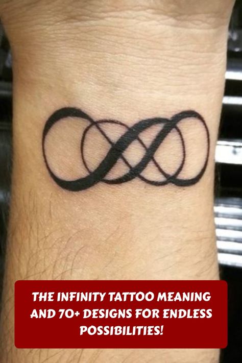 Explore the deep symbolism behind the infinity tattoo and discover over 70 unique designs to symbolize eternal love, limitless potential, and never-ending dreams. From delicate wrist tattoos to bold geometric patterns, there is a design out there for everyone looking to embrace the concept of infinity in their body art. Get inspired and find the perfect infinity tattoo design for your personal journey today. Infinity With Semicolon, Red Infinity Tattoo, Infinity Finger Tattoos For Women, Infinity Wave Tattoo, Forever And A Day Tattoo, Forever Symbol Tattoo, Infinity Finger Tattoos, Infinity Knot Tattoo, Infinity Tattoo Meaning