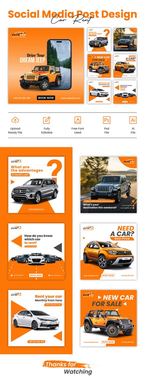 Car Banner Design Graphics, Car Ads Creative Advertising Ideas, Car Dealership Social Media Posts, Rent Car Design, Mobile Social Media Design, Car Advertising Design Creative, Car Creative Poster, Car Ads Design, Car Social Media Design