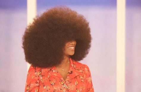 Aevin Dugas hold the Guinness World Record for largest afro. Huge Afro, Ordinary World, Tallest Man, Afro Hair Art, Big Afro, Afro Natural, Guinness Book, Natural Afro Hairstyles, Pelo Afro