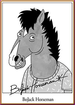 Bojack Horseman Actor Website! Actor Website, Will Arnett, Bojack Horseman, Funny Horse, Cartoon Tv, Show Horses, Animation Series, A Horse, Retro Poster