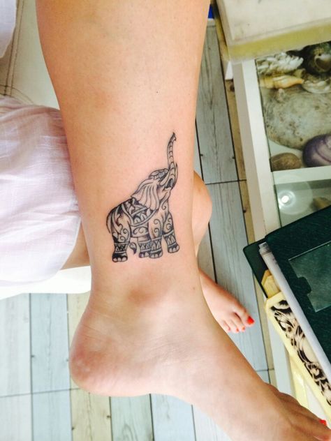 Thai Elephant Tattoo, Traditional Tattoo Elephant, Destination Tattoo, Thailand Tattoos, Thai Tattoos, Elephant Tattoo Meaning, Tato Tradisional, Thailand Tattoo, Thai Elephant