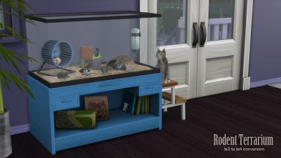 My Sims 4 Blog: Rodent Terrarium by EnureSims Sims 4 Pets Mod, Ts3 To Ts4, Sims Pets, Sims Medieval, Sims 4 Blog, Sims 5, Sims Games, Sims 4 Update, Sims 4 Cc Furniture