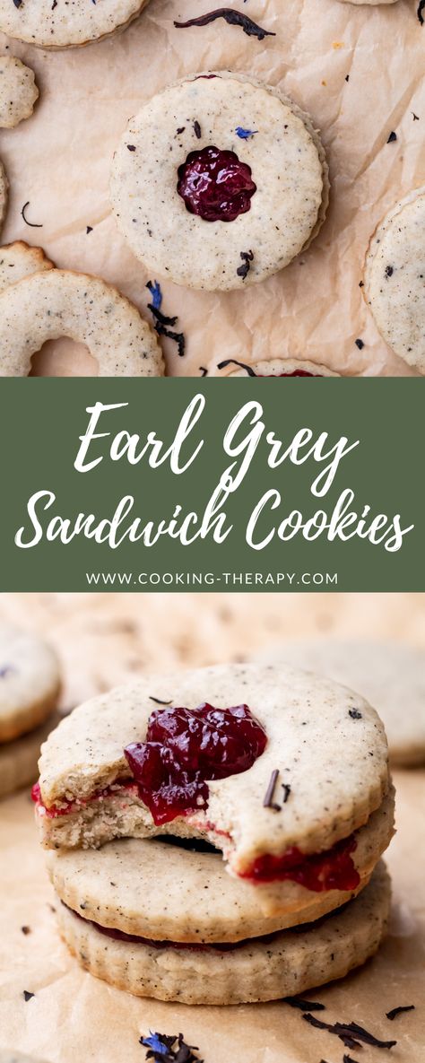 Vegan Earl Grey Cookies, Earl Grey Desserts, Colossal Cookies, Earl Grey Cookies, Blogger Ideas, Icebox Cookies, Recipe Community, Lemon Cookies, Favourite Food