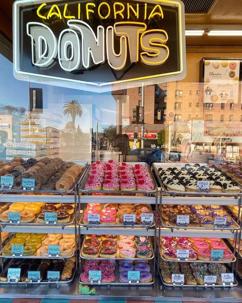 California Donuts #21 on Instagram: “Fully stocked with Valentine’s Day donuts tomorrow am.  If you have a paid preorder, please skip the line and go to the window on the…” California Donuts, To The Window, The Window, Pops Cereal Box, The Line, Donuts, Pre Order, Gaming Products, Cereal