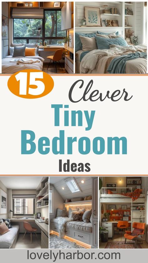 15 Clever Tiny Bedroom Ideas You Must See 2 Creative Ideas For Small Bedrooms, Room Decor For Small Rooms Tiny Bedrooms Storage Ideas, Small Bedroom Ideas With Tv And Desk, Secret Storage Furniture, Storage Ideas For Tiny Bedrooms, Storage For A Small Bedroom, Utilizing Small Spaces Bedroom, Secret Room In Bedroom Small Spaces, Tiny Room Organization Bedroom